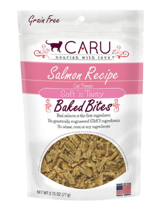 CARU Soft 'n Tasty Salmon Recipe Bites for Cats